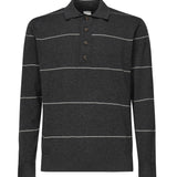Polo maniche lunghe a righe L76POLL12MAG0L031 22-02 ELEVENTY 