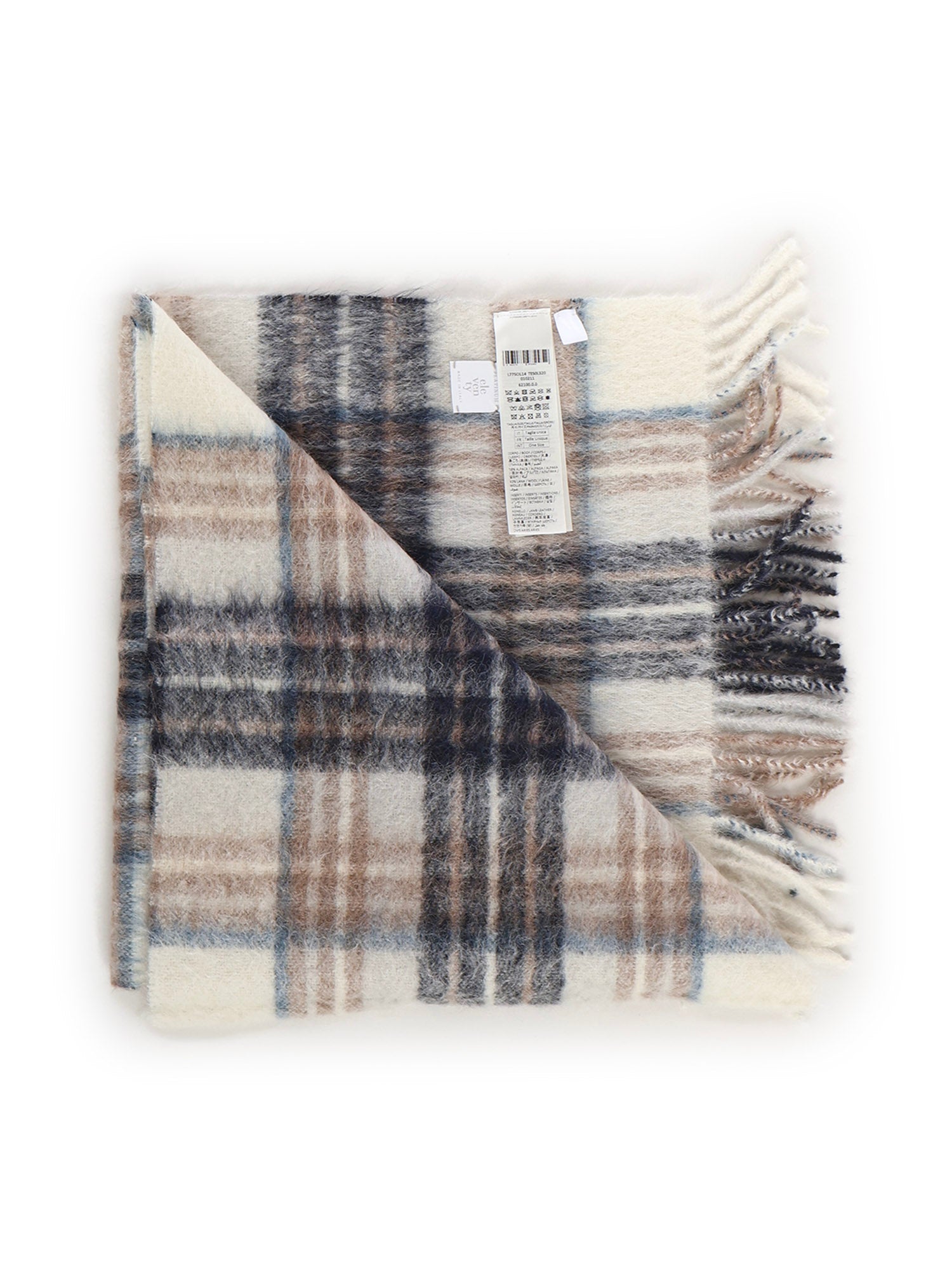 Sciarpa in lana e alpaca<BR/> L77SCIL14TES0L320 010211 ELEVENTY 