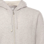 Felpa con cappuccio e zip in cashmere X76MAGK33MAG0K019 13-02 ELEVENTY 