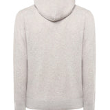 Felpa con cappuccio e zip in cashmere X76MAGK33MAG0K019 13-02 ELEVENTY 