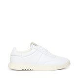 Sneaker in pelle con logo<BR/> EM003664 AF10848F0005 EMPORIO ARMANI 