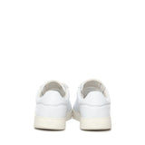 Sneaker in pelle con logo<BR/> EM003664 AF10848F0005 EMPORIO ARMANI 