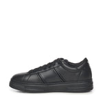 Sneaker in pelle con banda a contrasto EM003701 AF18017MC005 EMPORIO ARMANI 