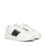 Sneaker in pelle con banda a contrasto EM003701 AF18017MZ021 EMPORIO ARMANI 
