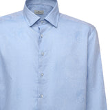 Camicia in cotone e jacquard con stampa gechi MRIB0001 99TJ590B0028 ETRO 