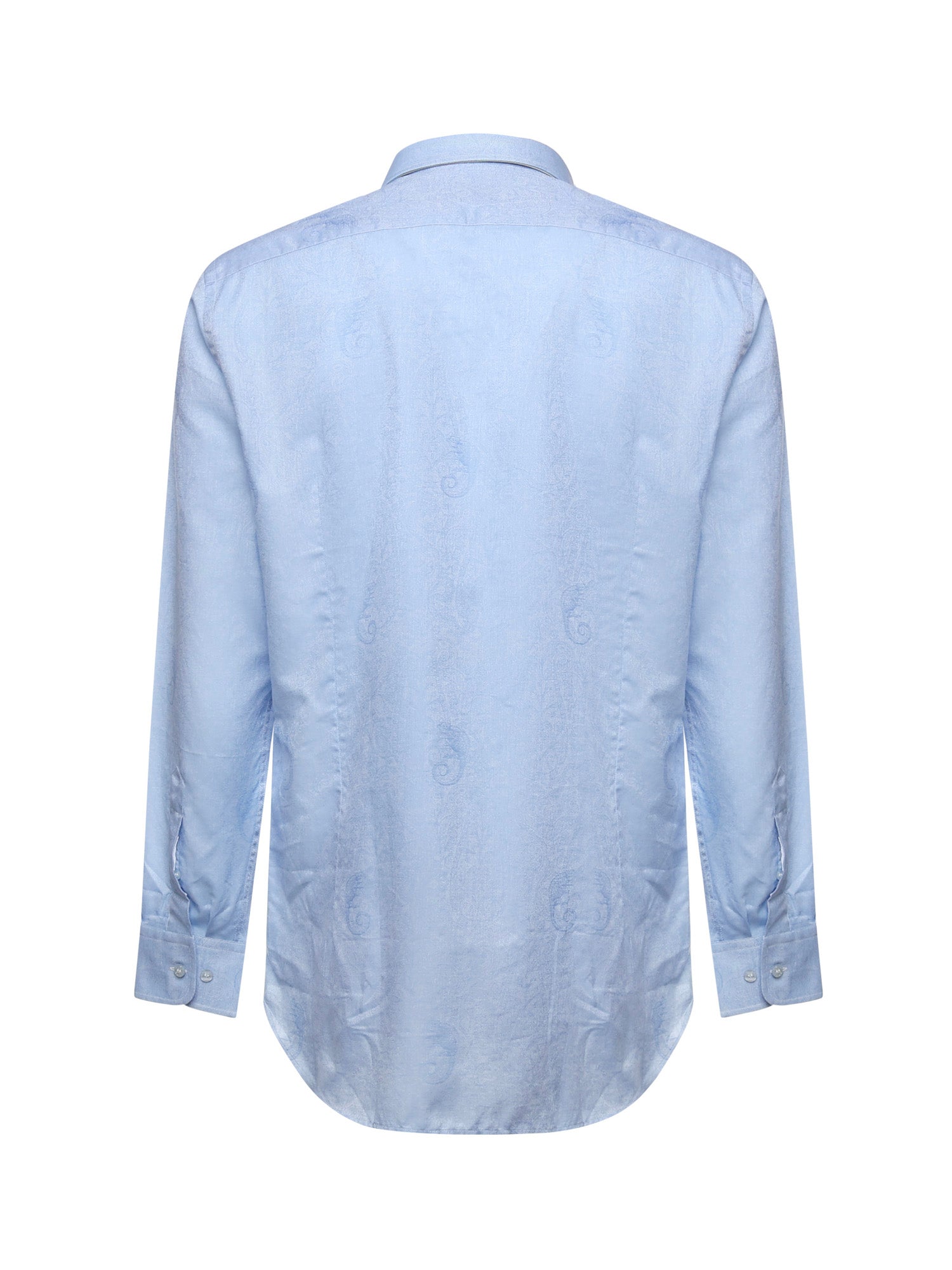 Camicia in cotone e jacquard con stampa gechi MRIB0001 99TJ590B0028 ETRO 
