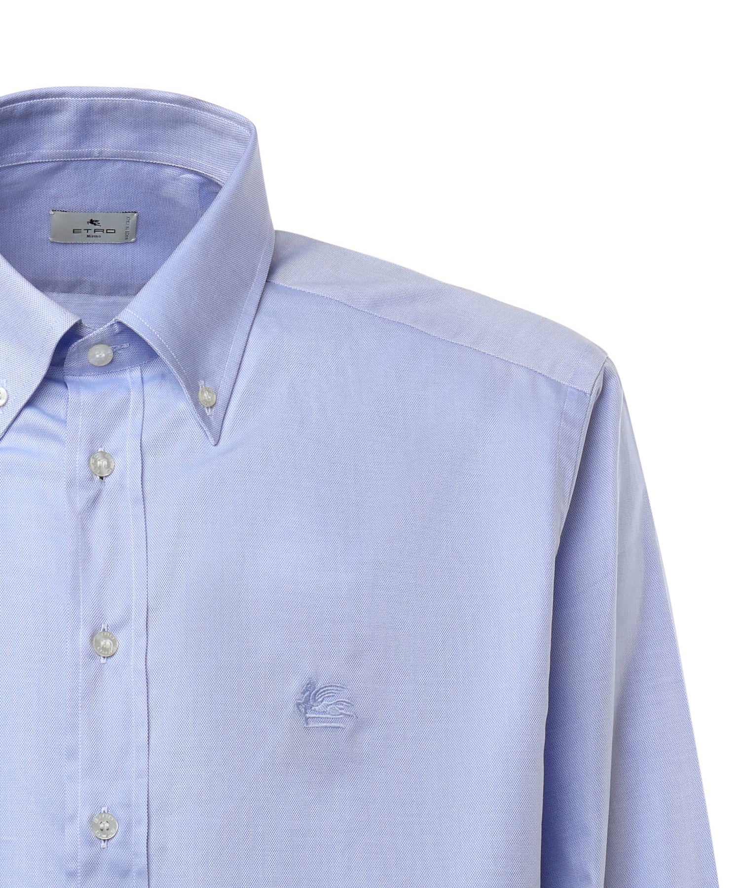 Camicia in cotone con ricamo logo MRIB0004 AV605B0028 ETRO 