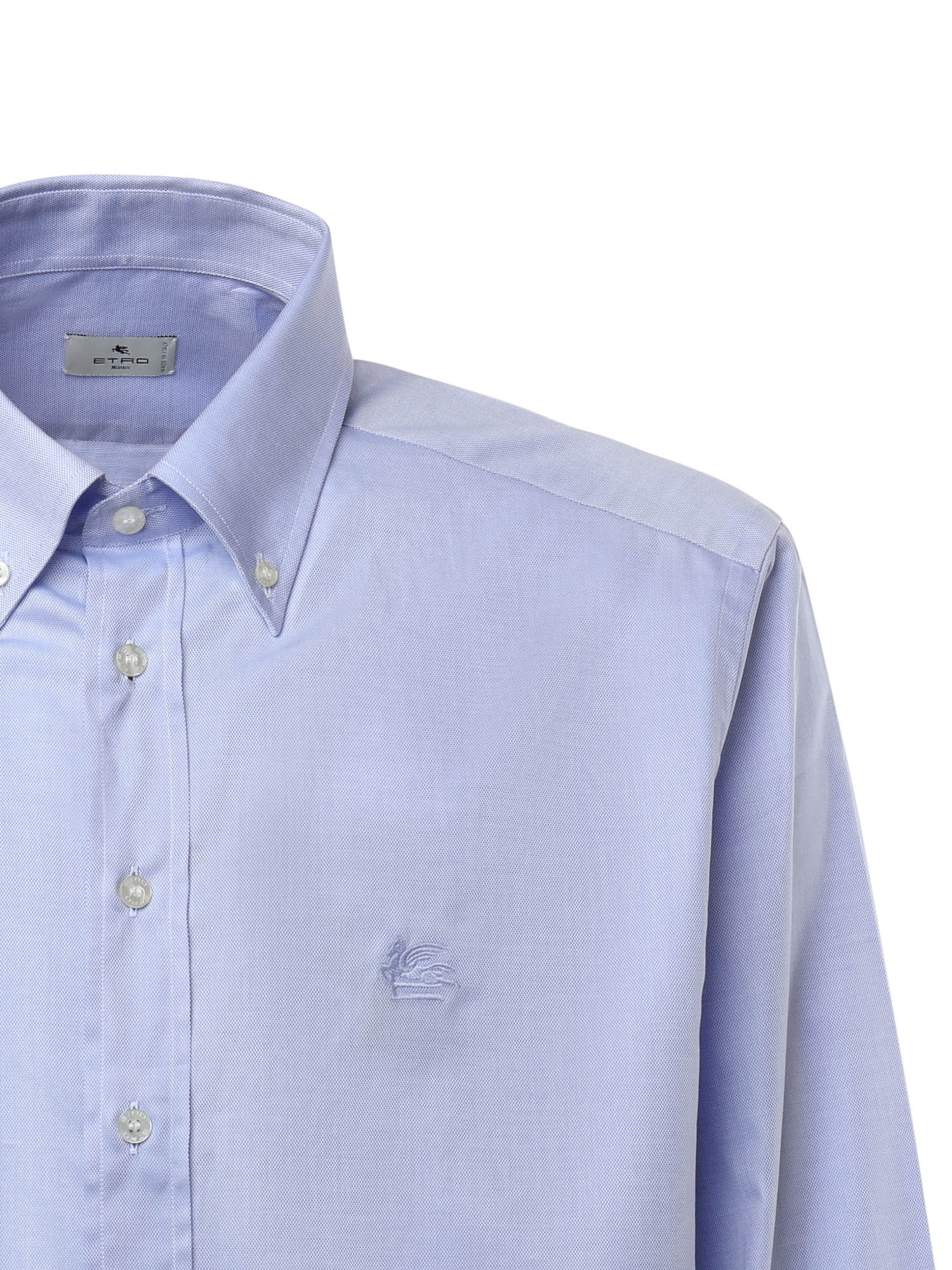 Camicia in cotone con ricamo logo MRIB0004 AV605B0028 ETRO 