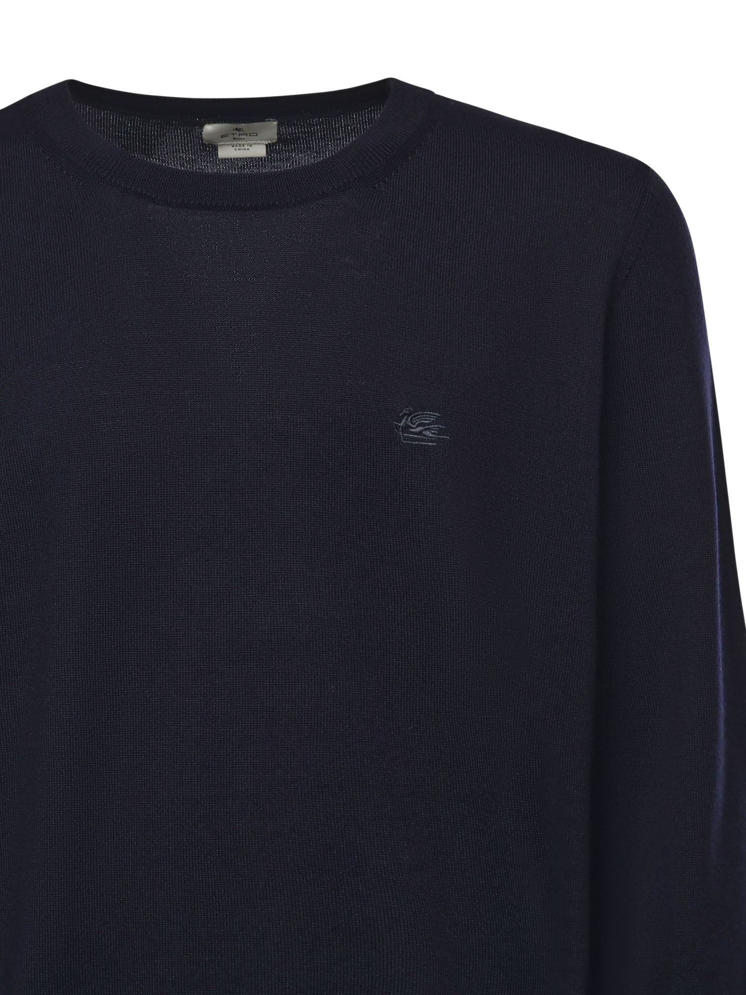 Maglione in lana con monogram ricamato MRKF0096 AL291B0665 ETRO 