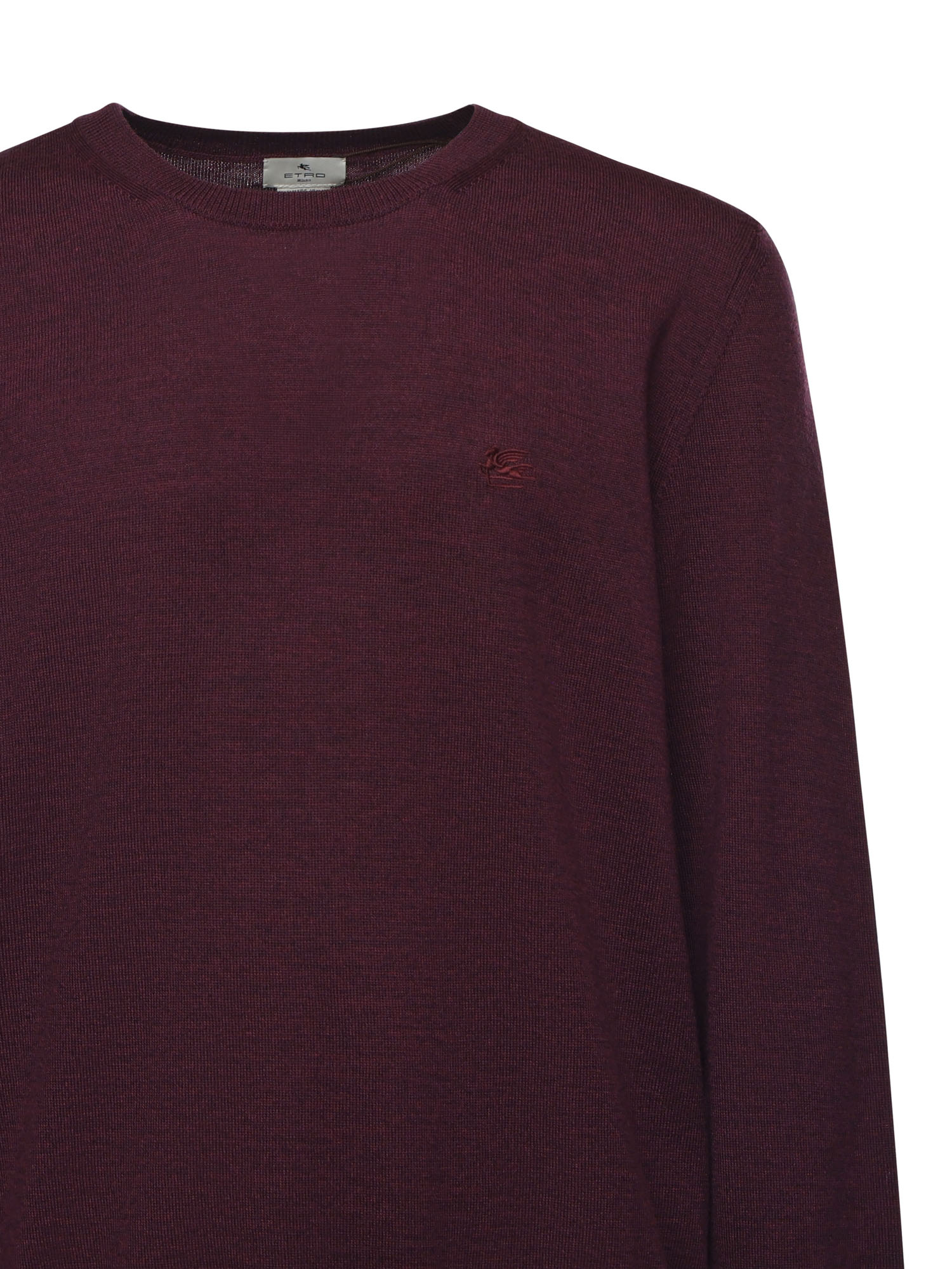 Maglione in lana con monogram ricamato MRKF0096 AL291R0369 ETRO 