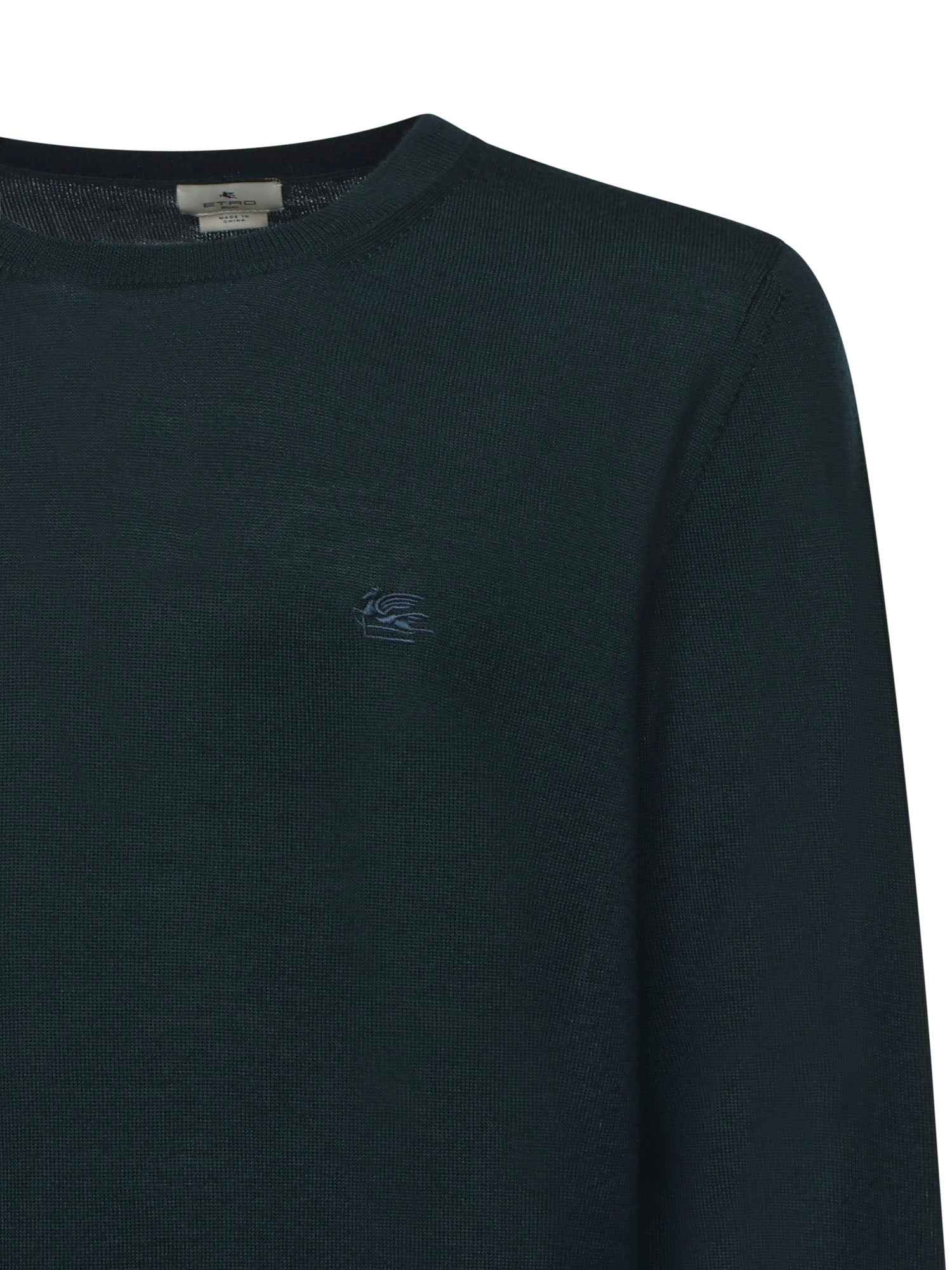 Maglione in lana con monogram ricamato MRKF0096 AL291V0018 ETRO 