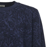 Maglia in cotone e lana jacquard MRKF0096 AQ195S9831 ETRO 