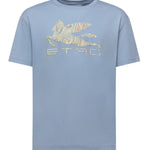 T-shirt in cotone con stampa logo MRMA0002 AK981F3981 ETRO 