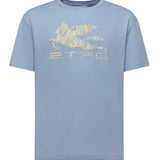 T-shirt in cotone con stampa logo MRMA0002 AK981F3981 ETRO 