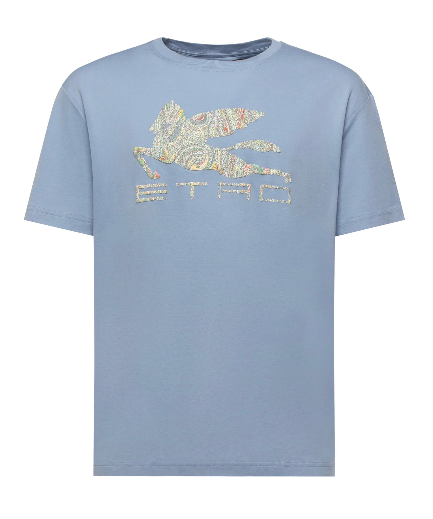 T-shirt in cotone con stampa logo MRMA0002 AK981F3981 ETRO 