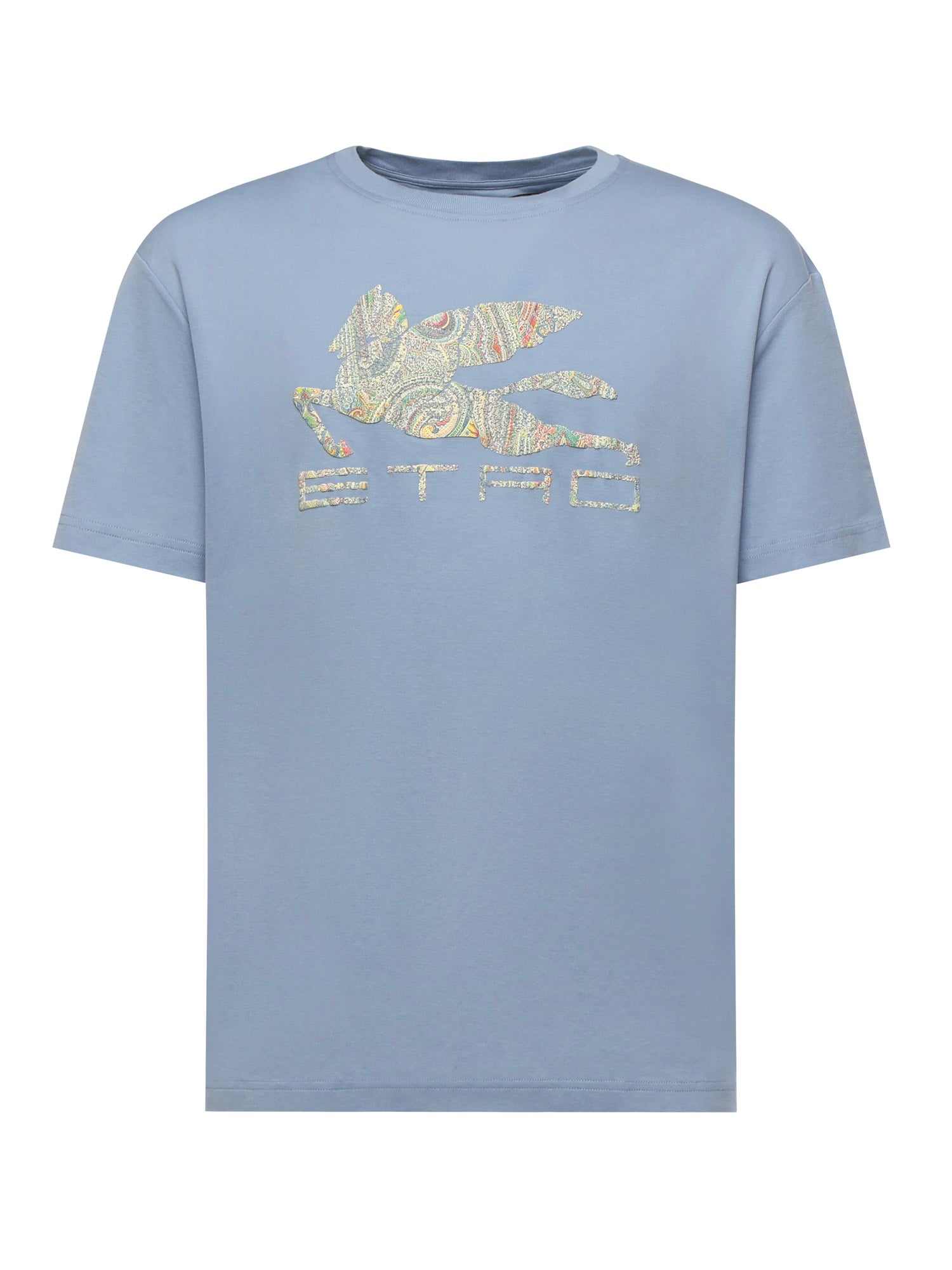 T-shirt in cotone con stampa logo MRMA0002 AK981F3981 ETRO 