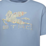 T-shirt in cotone con stampa logo MRMA0002 AK981F3981 ETRO 