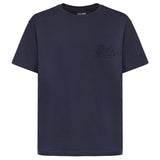 T-shirt in cotone con ricamo Pegaso MRMA0007 AR233B0065 ETRO 