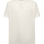 T-shirt in cotone con ricamo Pegaso MRMA0007 AR233W0800 ETRO 
