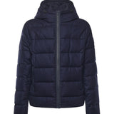 Piumino double front in flanella di lana cardata NAM32510620WGZ U604 FAY 