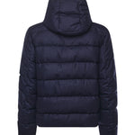 Piumino double front in flanella di lana cardata NAM32510620WGZ U604 FAY 