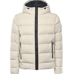Piumino double front in popeline calandrato NAM32510620XMH B004 FAY 