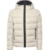Piumino double front in popeline calandrato NAM32510620XMH B004 FAY 