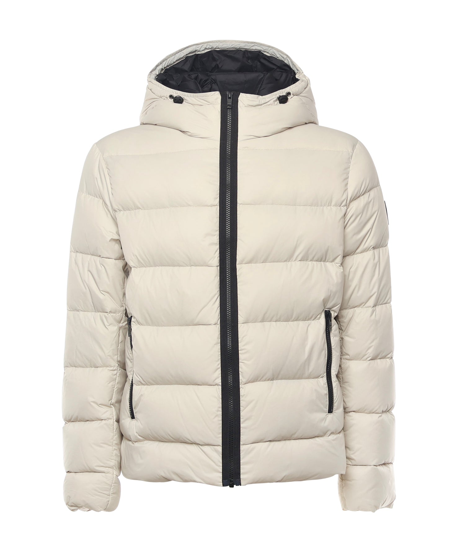 Piumino double front in popeline calandrato NAM32510620XMH B004 FAY 
