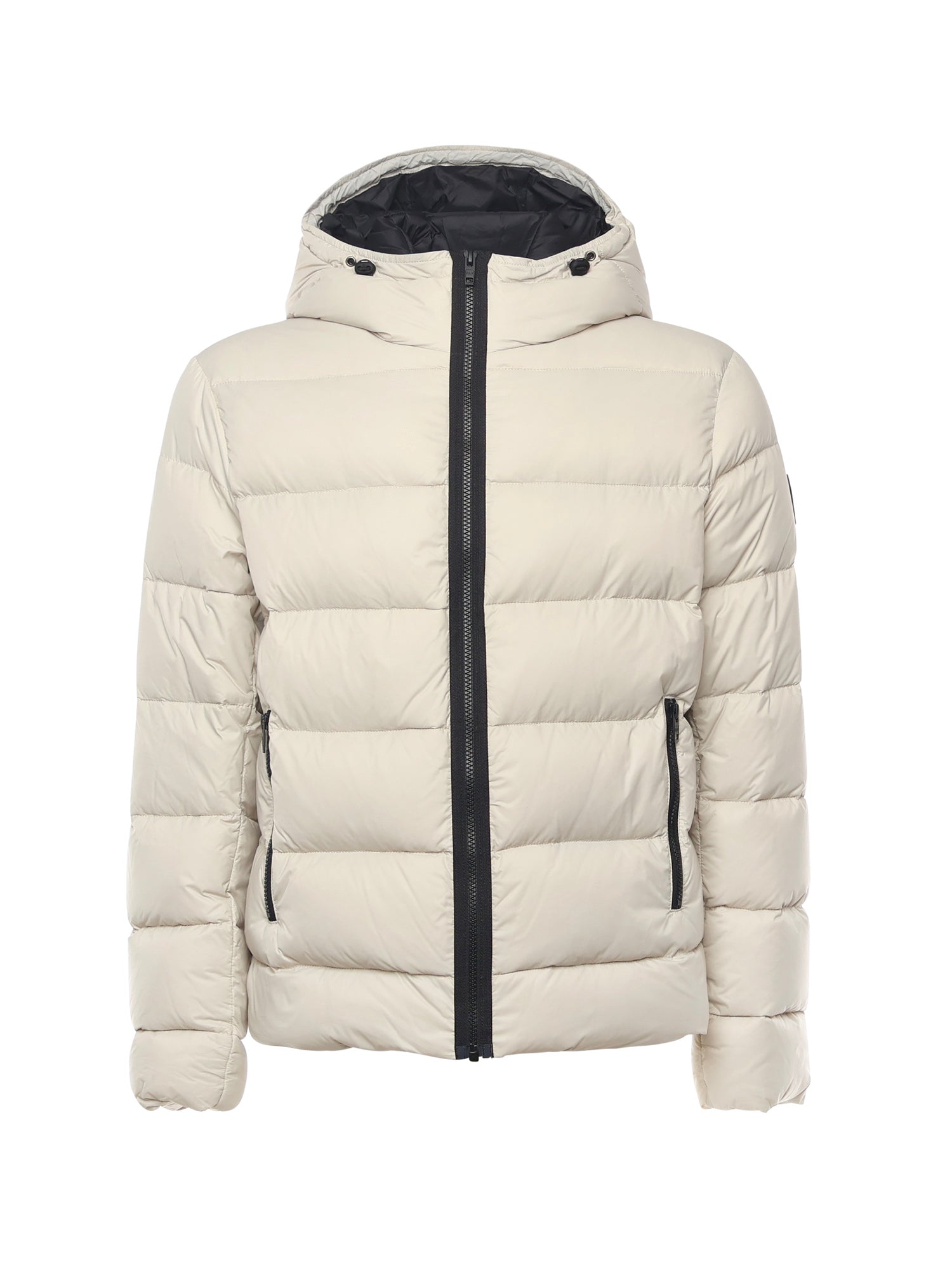 Piumino double front in popeline calandrato NAM32510620XMH B004 FAY 