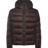 Piumino double front in popeline calandrato NAM32510620XMH S808 FAY 