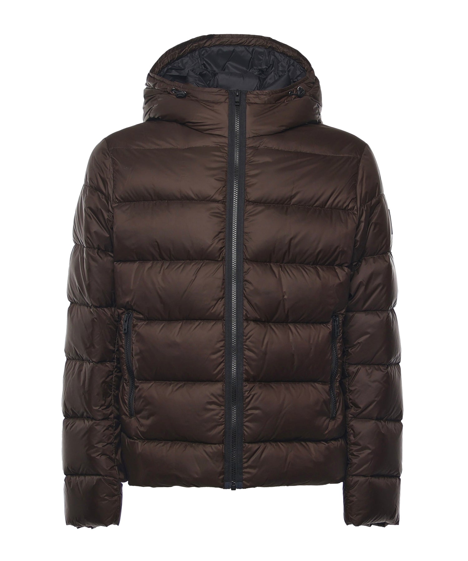 Piumino double front in popeline calandrato NAM32510620XMH S808 FAY 