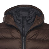 Piumino double front in popeline calandrato NAM32510620XMH S808 FAY 