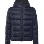 Piumino double front in popeline calandrato NAM32510620XMH U807 FAY 