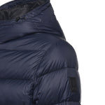 Piumino double front in popeline calandrato NAM32510620XMH U807 FAY 