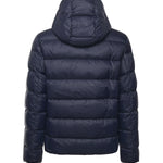 Piumino double front in popeline calandrato NAM32510620XMH U807 FAY 