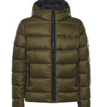Piumino double front in popeline calandrato NAM32510620XMH V607 FAY 