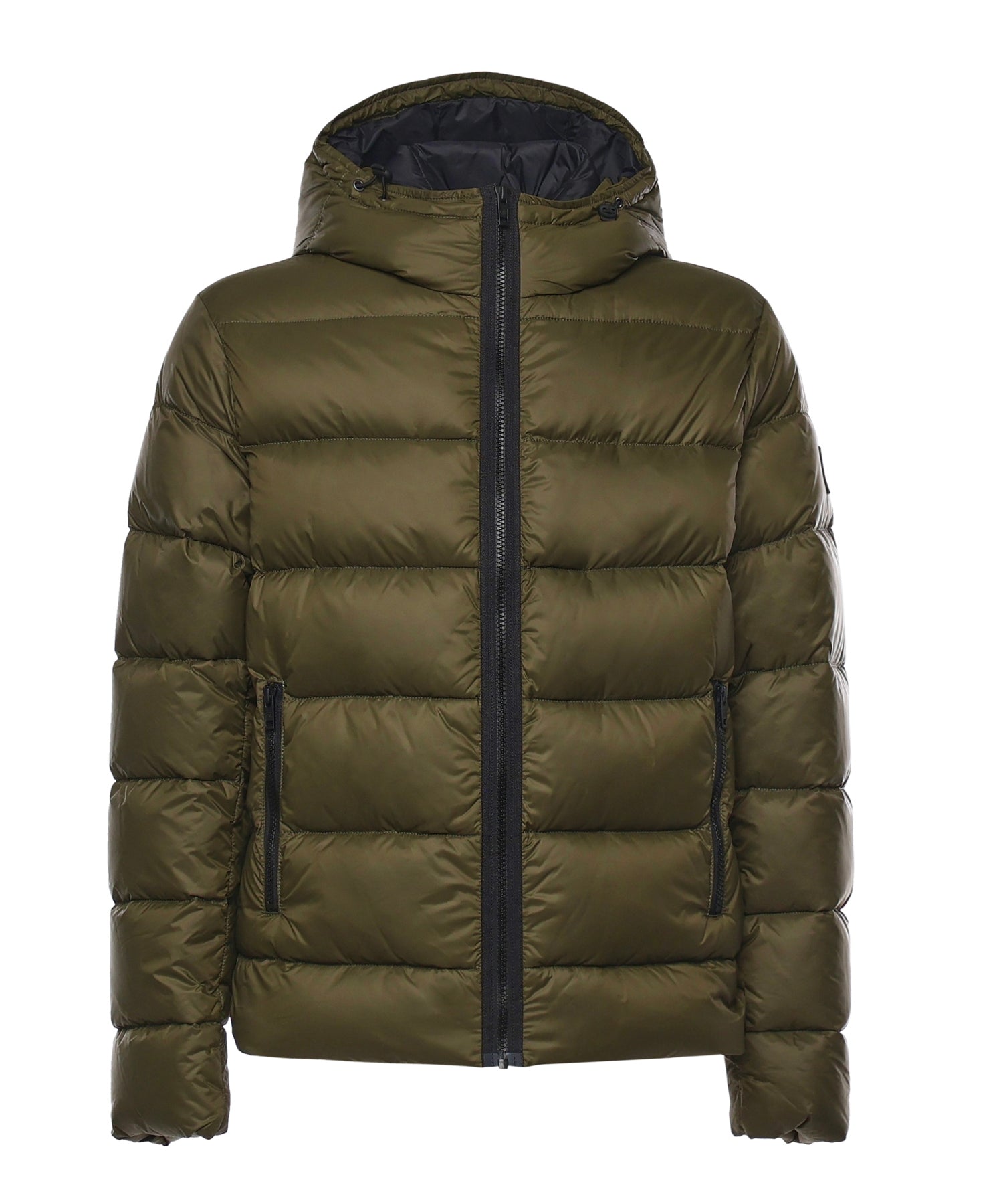 Piumino double front in popeline calandrato NAM32510620XMH V607 FAY 