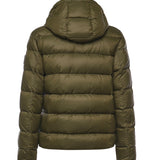 Piumino double front in popeline calandrato NAM32510620XMH V607 FAY 