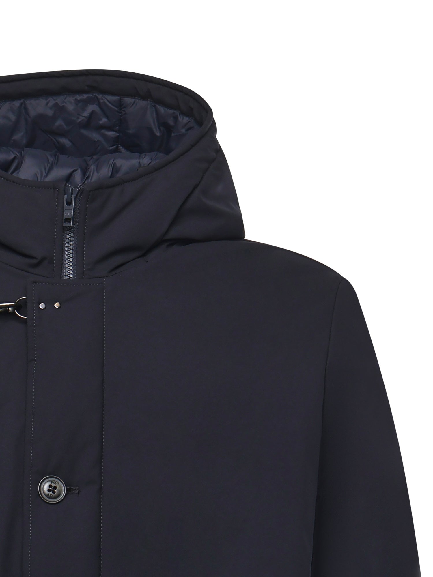 Caban in gabardine  imbottito<BR/> NAM36510130XLM U809 FAY 