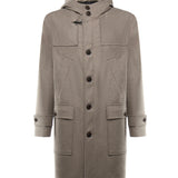 Cappotto in panno di lana e cashmere NAM49510190GAH C205 FAY 