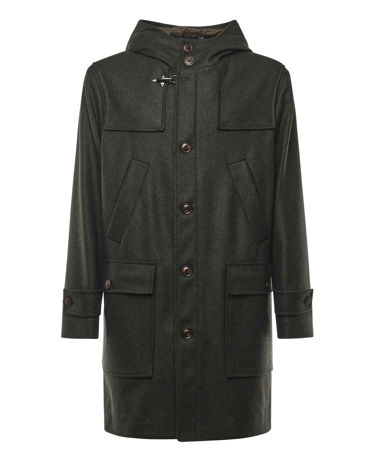 Cappotto in panno di lana e cashmere<BR/> NAM49510190GAH V622 FAY 