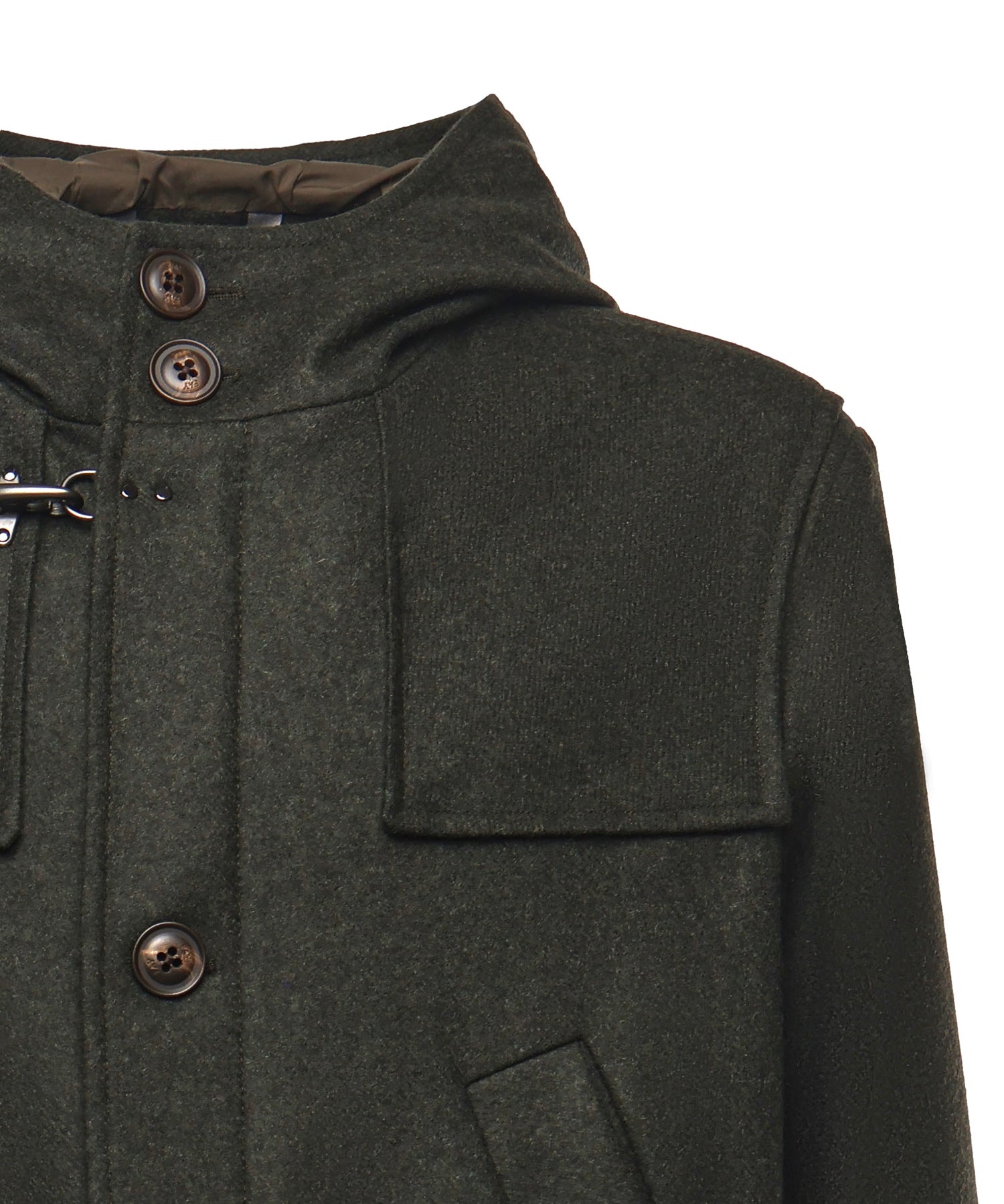 Cappotto in panno di lana e cashmere<BR/> NAM49510190GAH V622 FAY 