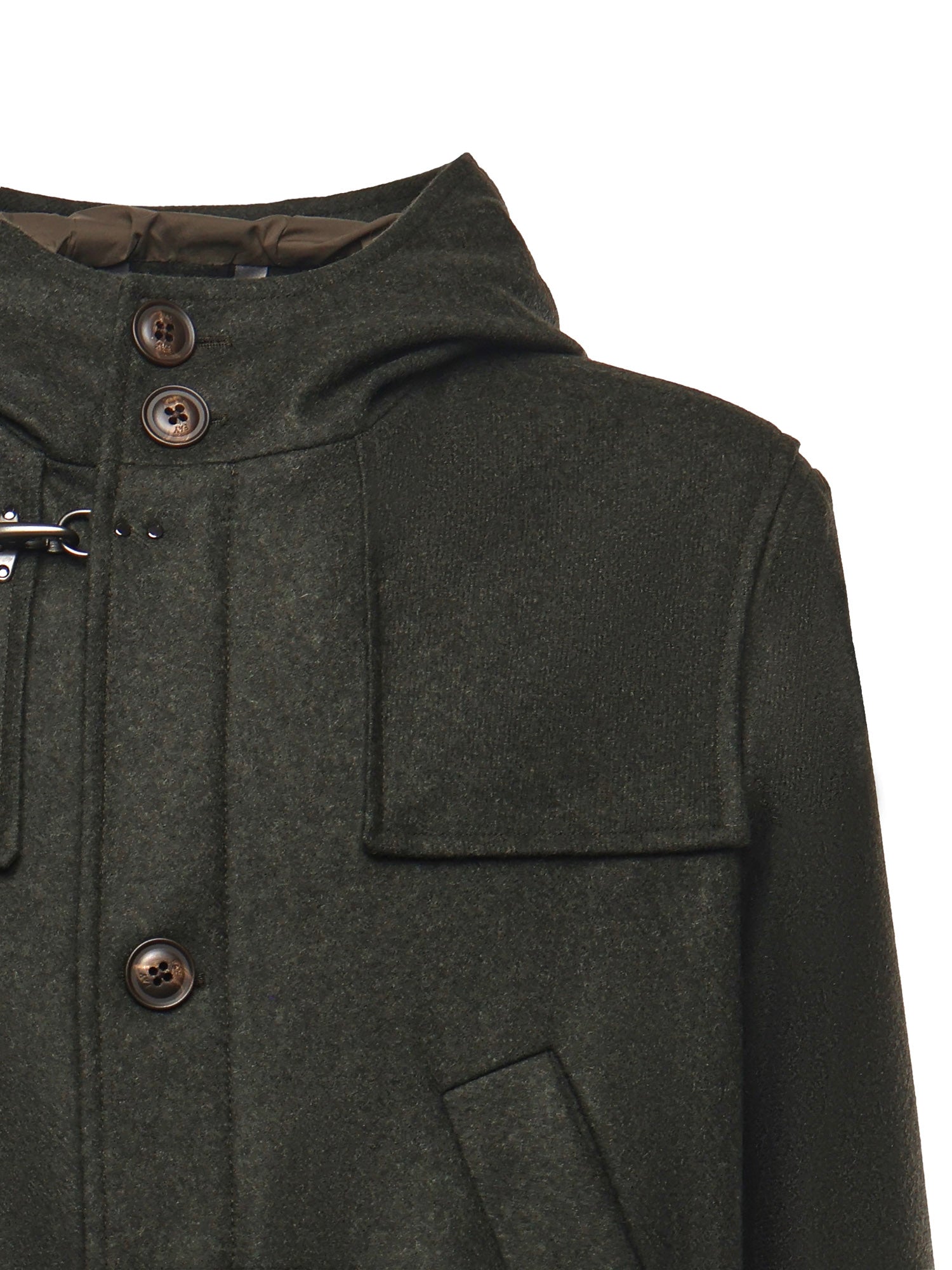 Cappotto in panno di lana e cashmere<BR/> NAM49510190GAH V622 FAY 