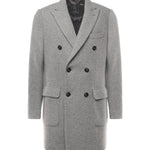 Cappotto doppiopetto in jersey di lana NAM5151018JXLQ B201 FAY 