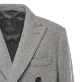 Cappotto doppiopetto in jersey di lana NAM5151018JXLQ B201 FAY 