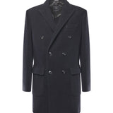 Cappotto doppiopetto in jersey di lana NAM5151018JXLQ U808 FAY 