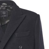 Cappotto doppiopetto in jersey di lana NAM5151018JXLQ U808 FAY 
