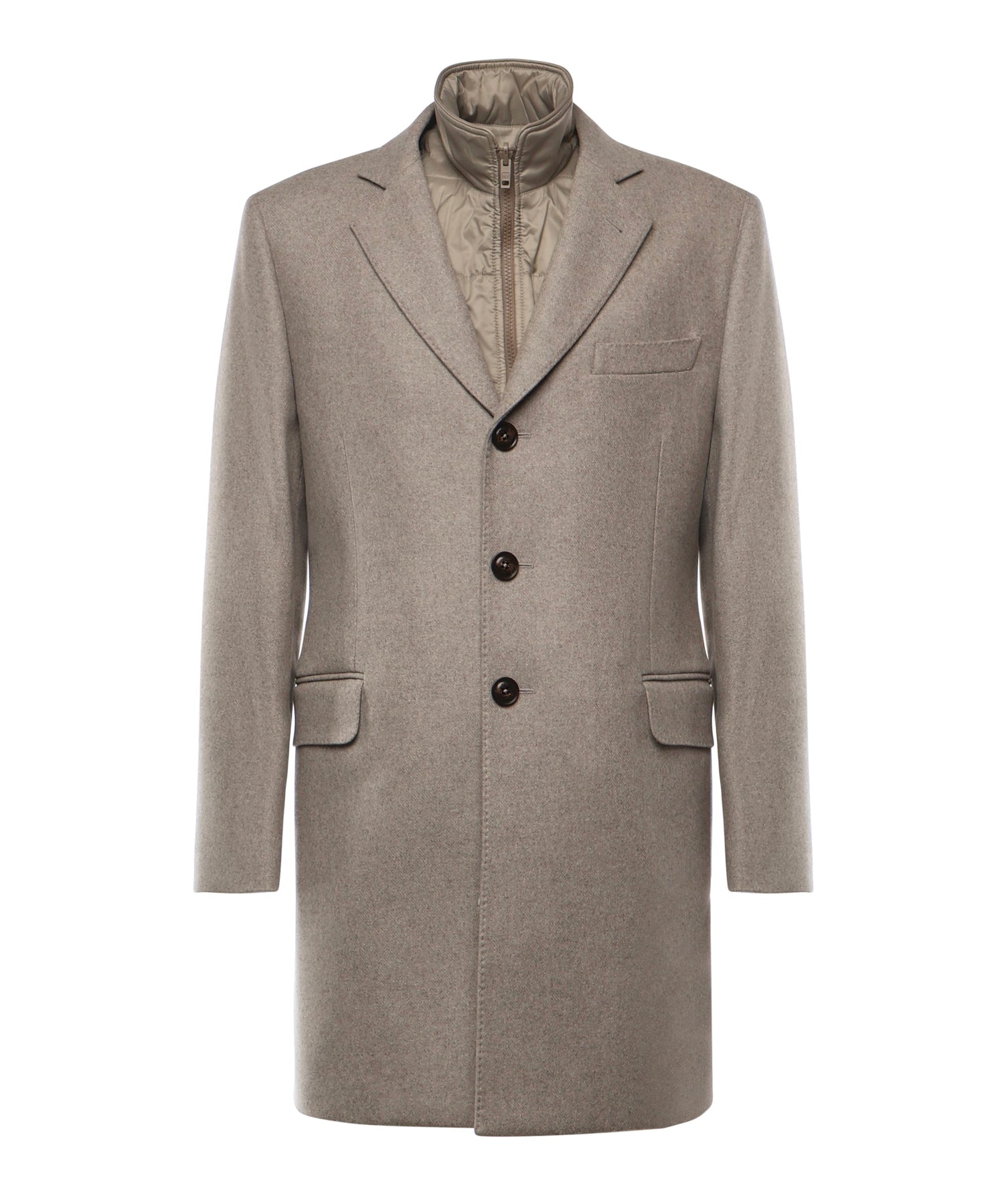 Double Coat in panno di lana e cashmere NAM53511390GAH C205 FAY 