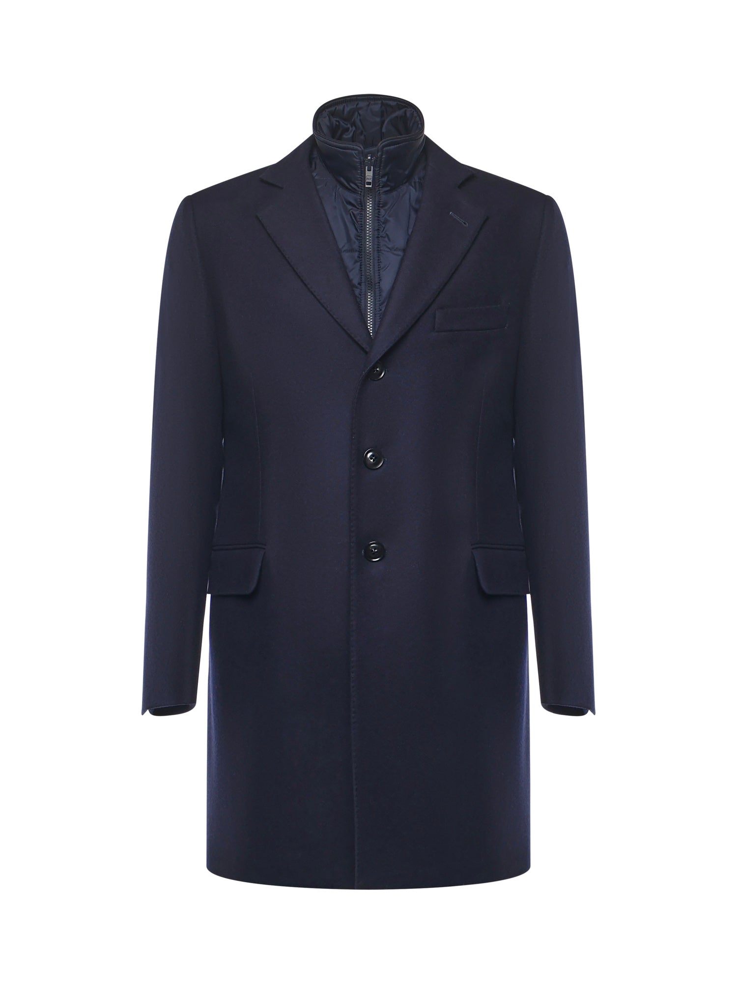 Double Coat in panno di lana e cashmere NAM53511390GAH U802 FAY 