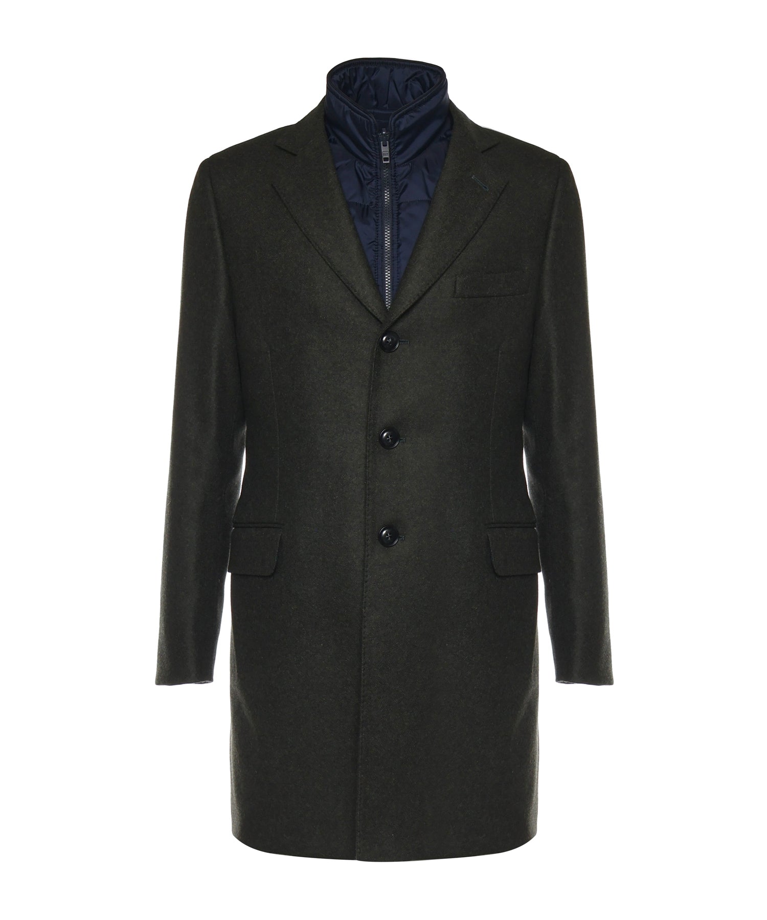 Double Coat in panno di lana e cashmere NAM53511390GAH V622 FAY 